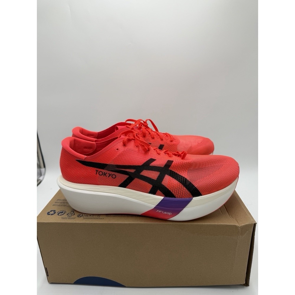 ASICS Women's Metaspeed Sky Tokyo Flash Red/black Size 7.5 NWB No Lid $270 MSRP - Picture 4 of 10
